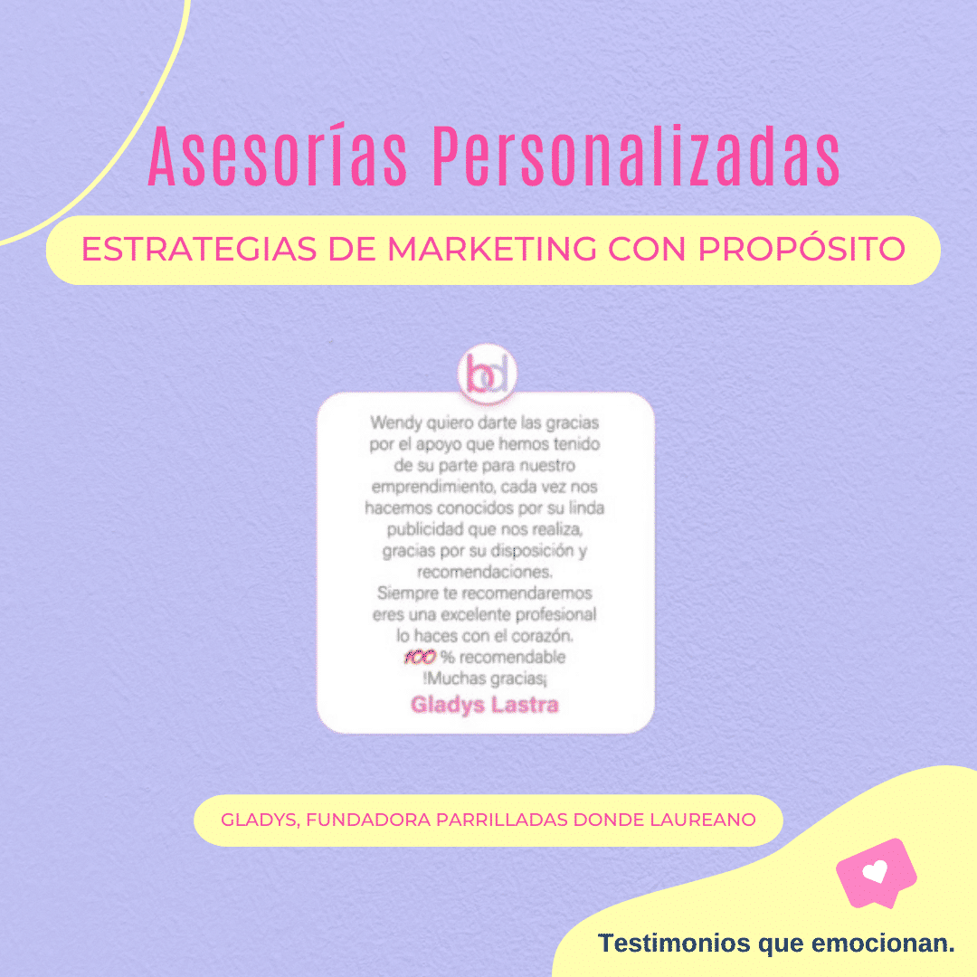 Testimonios Asesorias Estrategias de Marketing 2